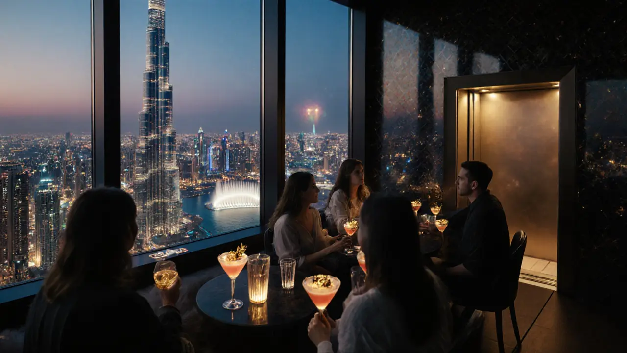 Best Rooftop Bars in Dubai for Nightlife: Sky-High Views and Cocktails